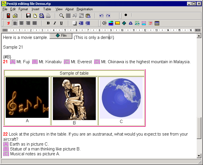 PenUji: Editing electronic test papers PenUji: Editing electronic test papers